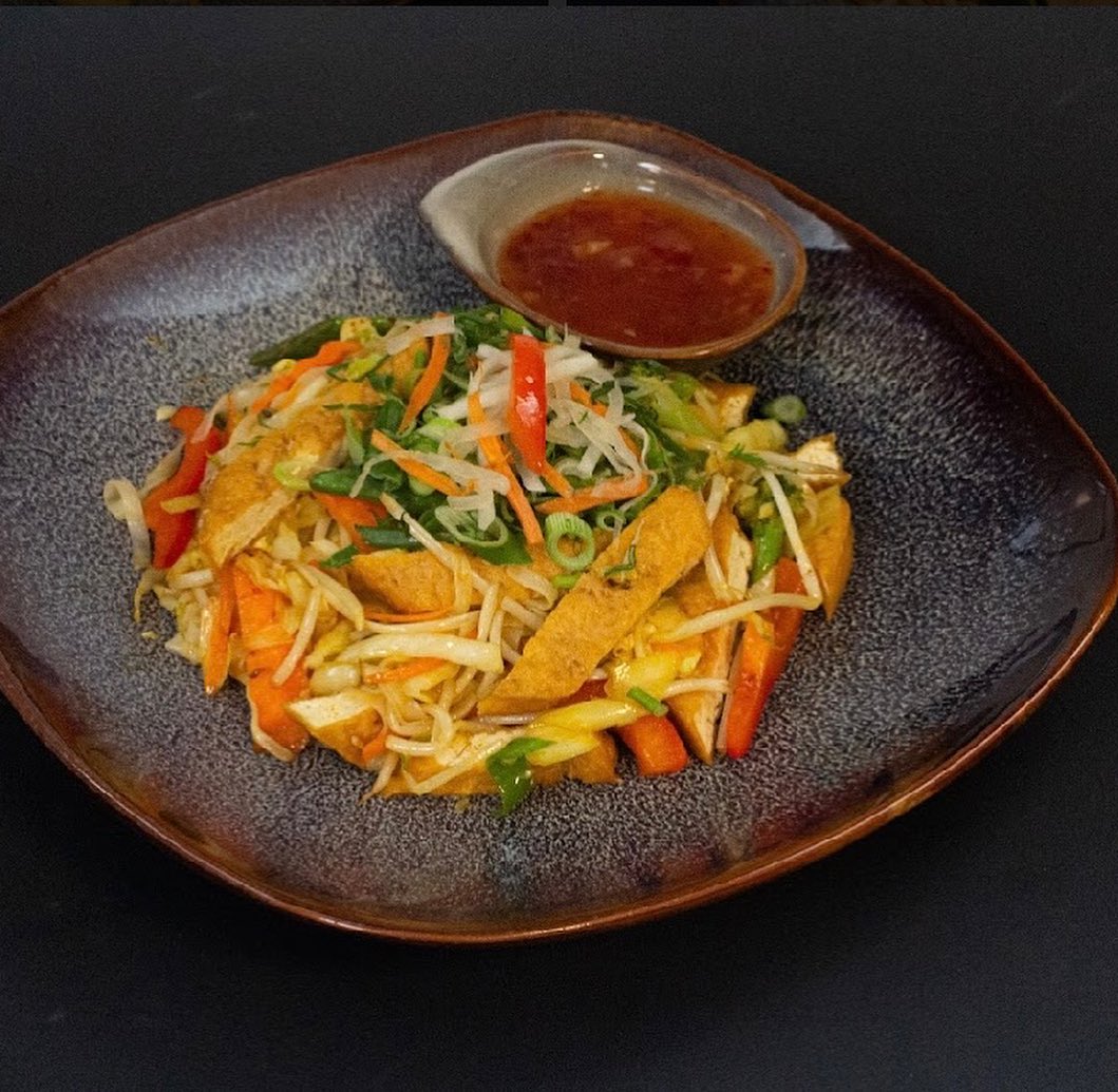 Pad Thai / gebratene Reisbandnudeln