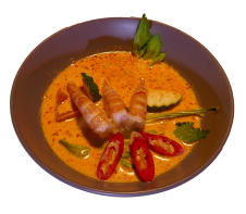 Tom Kha Gai (leicht scharf)
